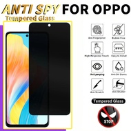 Privacy Tempered Film for OPPO A3 A3x A60 A79 A18 A38 A1 A98 A78 A57 A77 A77s A74 A96 A95 A94 A92 A7