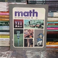 Book mathOriginal For Christian Schools /3 NORTH 3 Used