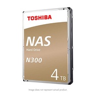 [LOCAL] TOSHIBA N300 4TB 128MB 7200RPM SATA III NAS HDD (HDWQ140UZSVA)