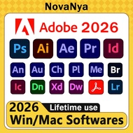 🔥2026 Adobe🔥2025 Acrobat Illustrator Photoshop Premiere InDesign Lightroom Animate Audition Latest F