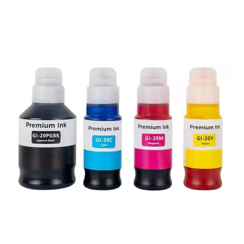 GI 20 GI20 GI-20 Compatible Refill Ink Premium Color Water Based Bottle For Canon Pixma G5020 G6020 