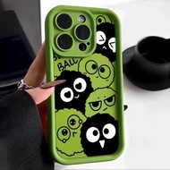 casing For Realme C53 N53 C51 C55 C2 10 4G 2 Narzo 50 5G Silikon tepi lurus lucu kes telefon bola ba