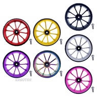 [Kesoto2] , 100mm Accessories, Sealed Bearing Pushing Wheel, Bike for Birdy Bike, Foldable