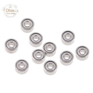 [Dhin] 10Pcs 681XZZ 1.5x4x2mm open miniature bearings ball mini hand bearing spinner COD