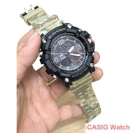 tali jam ⊙◇❍G SHOCK MUDMASTER ARMY DIGITAL ANALOG WATCH (805)