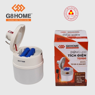 BÓNG ĐÈN LED TÍCH ĐIỆN G8HOME TD100 2 PIN VÀ TD125 3 PIN - BÓNG ĐÈN SẠC PIN THÁO RỜI - THẮP SÁNG 5-7