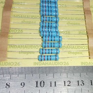 Metal film 1K2 2W 1% resistor 1.2k 2 watt 1.2 kilo ohm 2 w 2watt 1 percent 1.2k 2w 1k2