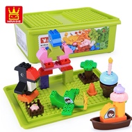 Big duplo compatible 92pcs with storage box