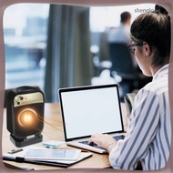 Portable Ptc Mini Space Heater Black Desktop Heater for Indoor Office Use