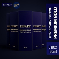 EFFARY FABRIC PERFUME PREMUM GOLD | 1BOX | 50ML