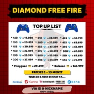 Diamond Free Fire - Top Up DM FF