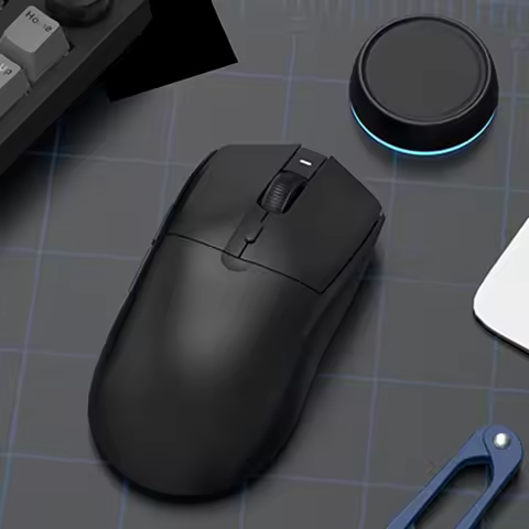 Durable-Ajazz AJ139PRO 4K Wireless Mouse 26000DPI Dual Mode Gaming Mouse PAW3395 for Gaming Laptop P