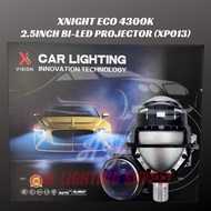 XNIGHT ECO 4300K 2.5INCH BI-LED HEADLIGHT SYSTEM HEADLAMP PROJECTOR