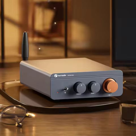 Fosi Audio BT20A Pro TPA3255 Bluetooth Sound Power Amplifier 300W x2 Mini HiFi Stereo Class D Amp Ba