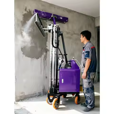 Construction Mortar Wall Smoothing Machine Construction Mortar Leveling Machine Mortar Wall Plasteri