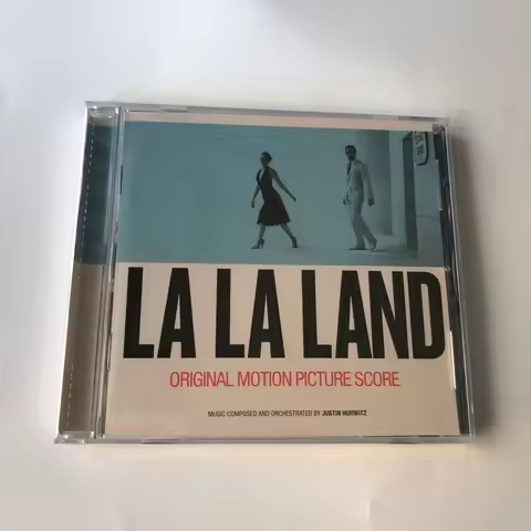 Classic La La Land Music CD Sebastian Mia Greatest Hits Album Compact Disc Cosplay Walkman Car Sound