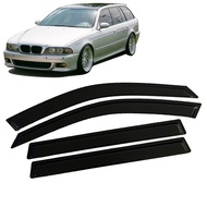 Window Visor for BMW 5 Series E39 1999 2000 2001 2002 2003 WAGON Weathershied Door Visor Wind Sun Ra