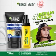 Garnier Men Brightening Simple Set Turbo Bright Super Serum Gel 30 ml + Turbo Bright Super Duo Foam