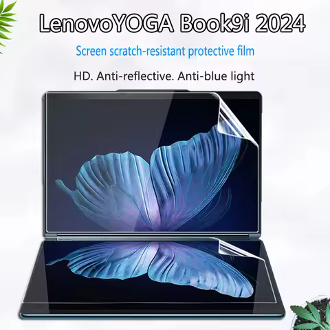 For Lenovo YOGA Book 9i 2024 notebook protective film 13.3-inch dual screen protector keyboard film 