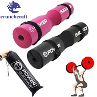 CRUNCHCRAFT​ Barbell Pad Foam Grip Weightlifting Back Support Gym Fitness Equipments