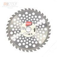 MAKITA ใบเลื่อยตัดหญ้า 230X36P D-65981 / D-65997 ใบเลื่อยวงเดือนฟันคาร์ไบด์ตัดหญ้า 255mmx40T