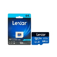 Lexar Microsd 64GB 633x Up to 100Mb/s MicroSDXC UHS-I A1 64 GB