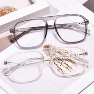 SG Home Mall Glasses Frame anti radiation glasses Korean Big Frame Anti Blue Light Glasses Transpare