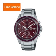 Casio Edifice EFR-526D-5CV Silver Stainless Steel Band Men Watch