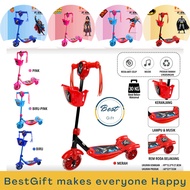 EXOTIC SCOOTER ST-8126 LIGHTS+MUSIC+BRAKE Scooter for Kid Scooter Kids Scooter Electric Kids