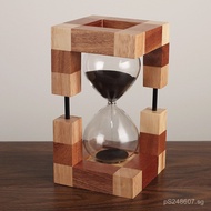 Minute Creative Ornament Hourglass30Wooden Decorative Birthday Gift Ornament Time Office Desktop Tim
