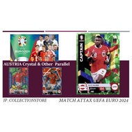 [Austria] UEFA Euro 2024 Match Attax Football Parallel Cards