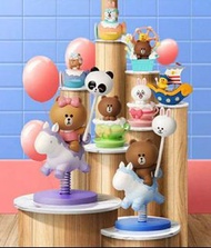 全新popmart LINE Friends Summer Carnie盲盒