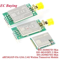 E01-2G4M27D E01-ML01DP5 E01-2G4M27SX ebyte nRF24L01P nRF24L01 PA LNA Long Range 2.4GHz SPI DIP IoT W