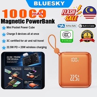 【3C Certified】10000mAh Magnetic Power Bank  Charging Comeswith 22.5W Fast Charging + 20W Wireless 10
