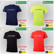 (JUNIOR/FEMALE) MAXX (RAINBOW MAXX LOGO) Dry Fit Hight Quality Badminton Fashion Sport Shirt (1pcs)