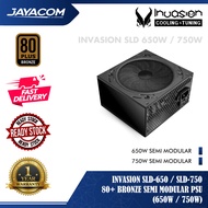 Invasion SLD-650 / SLD-750 80+ Bronze Semi Modular Power Supply Unit PSU – 650W / 750W