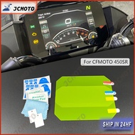 For CFMOTO 250SR 450SR 450NK CF MOTO 450 SR Motorcycle Accessories Cluster Anti Scratch Meter Film D