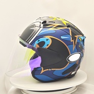 【2025NEW】 VZ-Ram Motorcycle Helmet Three Quarter Half Helmet Four Seasons Universal Men Women Pedal 