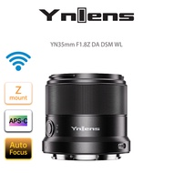 YONGNUO กล้อง YN35mm F1.8Z DA DSM WL มุมกว้างเลนส์สำหรับ Nikon หน้ากว้าง Z Mount Mirrorless Z50 Z30