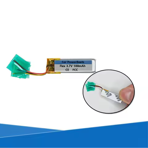 Original Replaces 100mAh A2295 Battery for Beats Powerbeats Flex Bluetooth Headsfree Headphone Batte