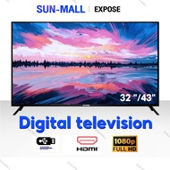 Digital TV 32 Inch EXPOSE Television 4K LED TV 43 Inch FHD 1080P With HDMIVGAUSB 5-Year Warranty