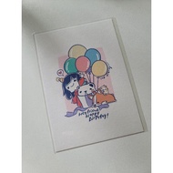 INK.DIARY - P001 Bday Party Postcard