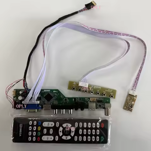 HDMI-compatible VGA AV USB RF DIY TV Controller Board for LTN156AT20 LTN156AT22 LTN156AT23 LTN156AT2