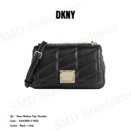 DKNY กระเป๋าสะพายข้าง รุ่น Beau Medium Flap Shoulder Code: R343BB17 BGD