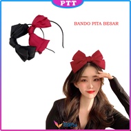 BANDO KOREA WANITA DEWASA PITA BESAR BANDANA MODEL PITA Kupu-Kupu HEADBAND AKSESORIS RAMBUT FASHION
