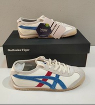 全新正品🔥Onitsuka Tiger MEXICO 66 皮革 運動休閒鞋 男女同款 白藍