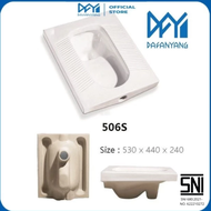 [Bisa COD] MR.TAO Kloset Jongkok SNI Keramik Bercorong WC jongkok Model Baru