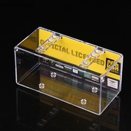 【AMSG】 Acrylic Display Case Fit For 1:64 Mini Size Dust Proof Clear Box Cabinet 1/64 Action Figures Display Box Hot