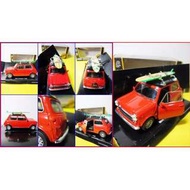全家 經典名車大賞 mini cooper 衝浪板合金迴力車 Mini Cooper 1300 (紅色)