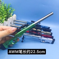 Chinese New Year和平精英AWM超级马格南狙击造型中笔可擦笔学生可爱文具Peace Elite AWM Super Magnum Sniper Manufacturing20250219